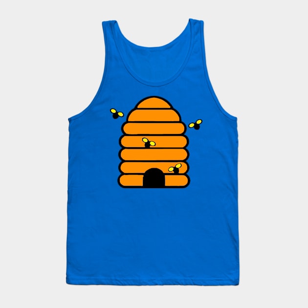 Home Bee Tank Top by Bayumahardhika